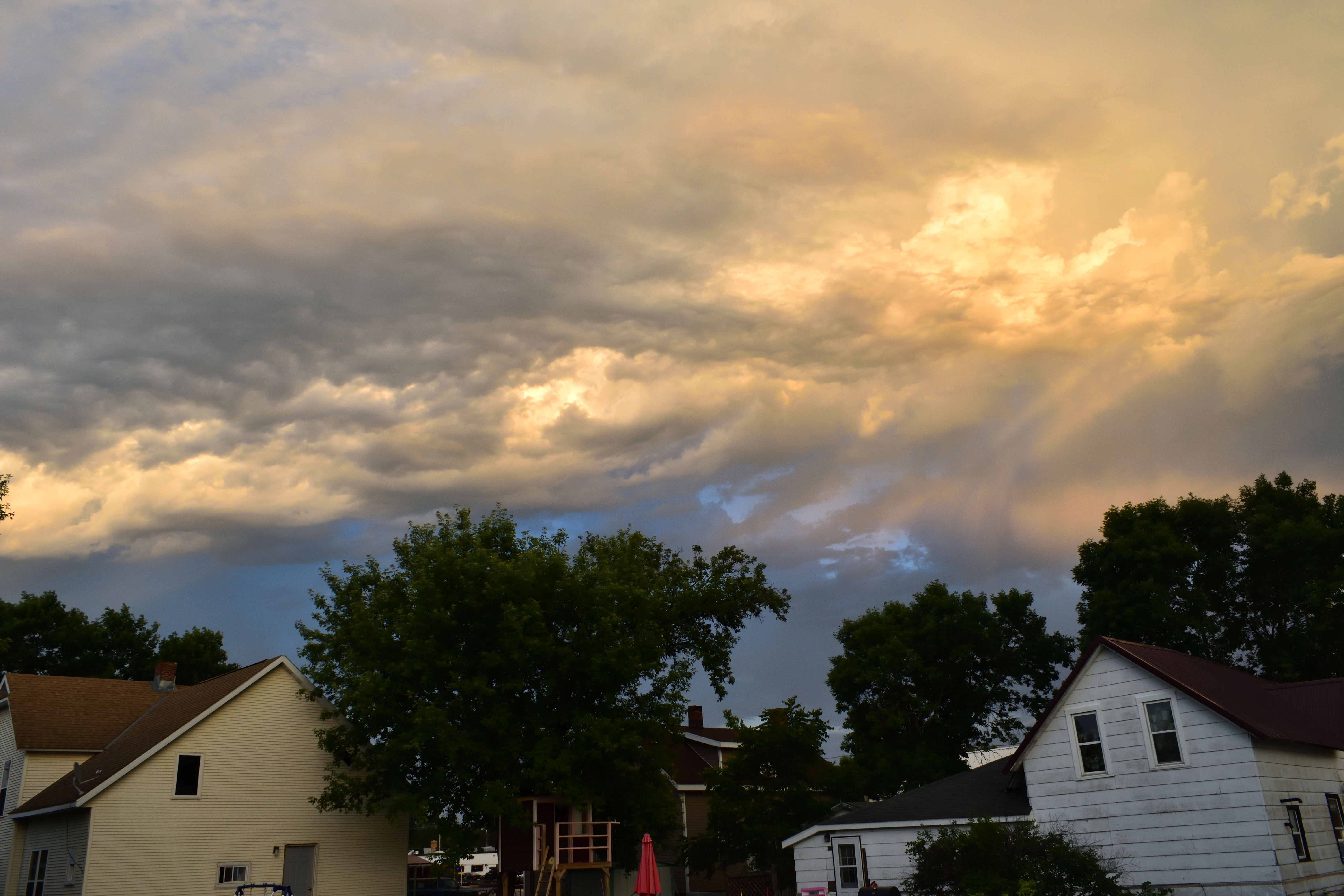 Late afternoon clouds -Belgrade, mn.