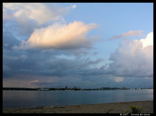 Distant Storm in West Haven Connecticut